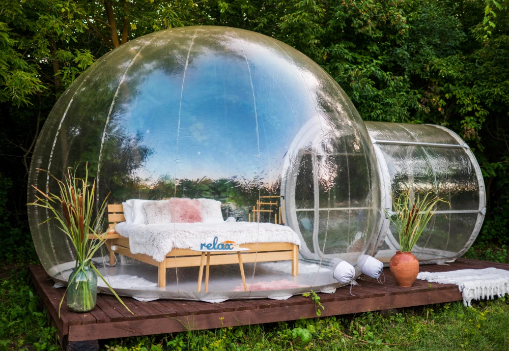 sun bubble tent